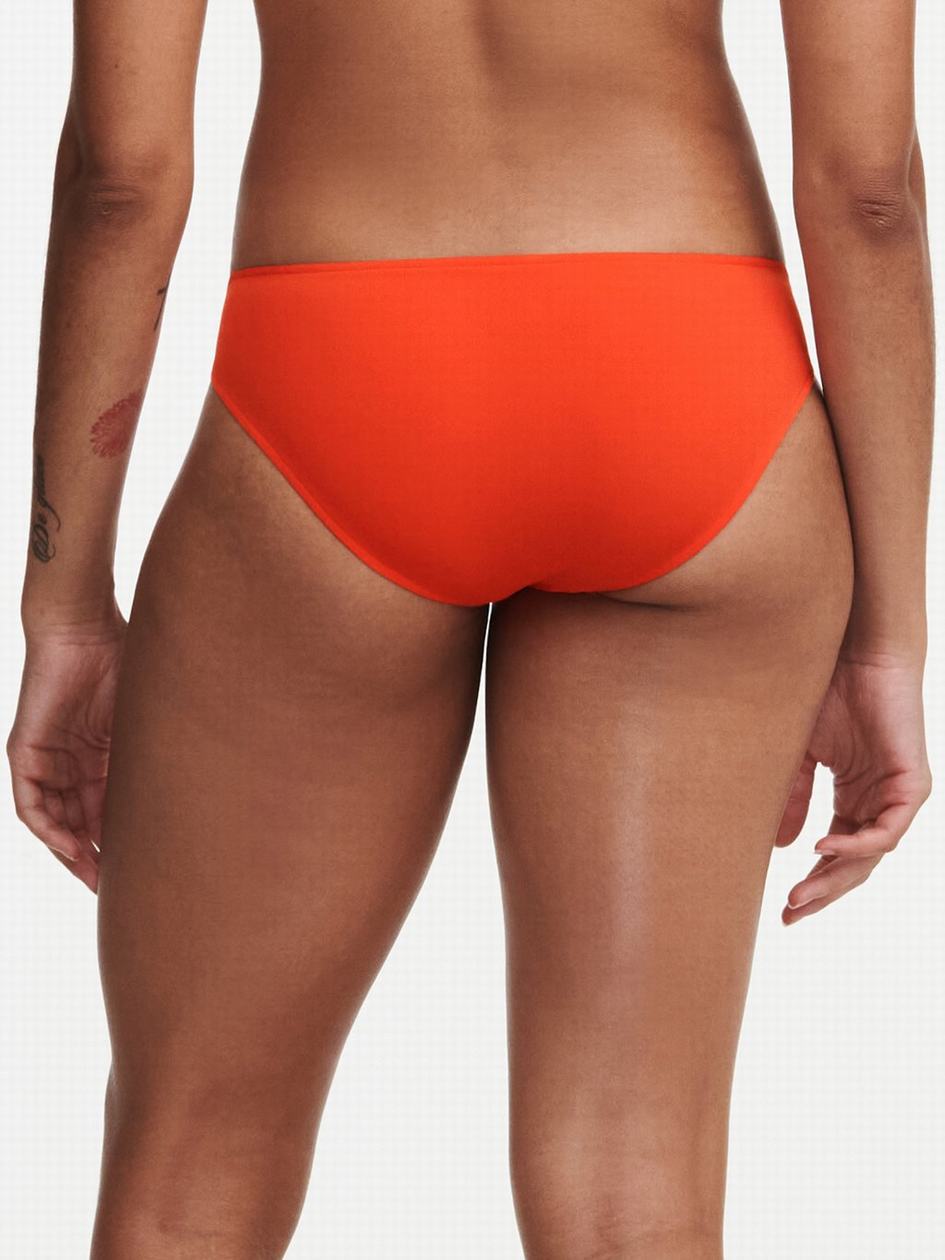 Light Orange Chantelle Glow Swim Women Bikini Bottoms | EME8295AT