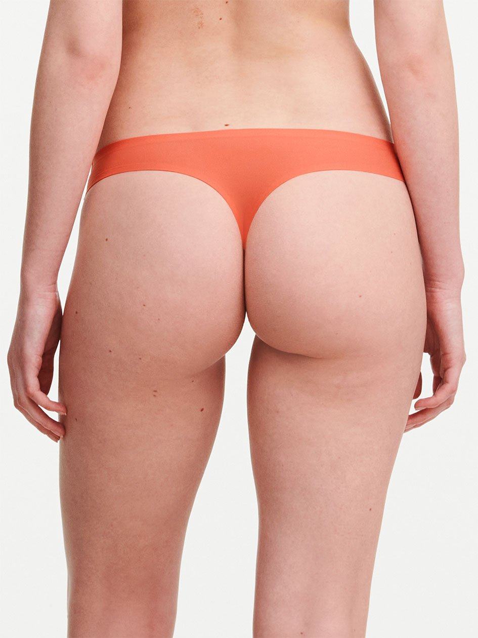 Orange Chantelle SoftStretch Women Thong Panty | CYL5472WW