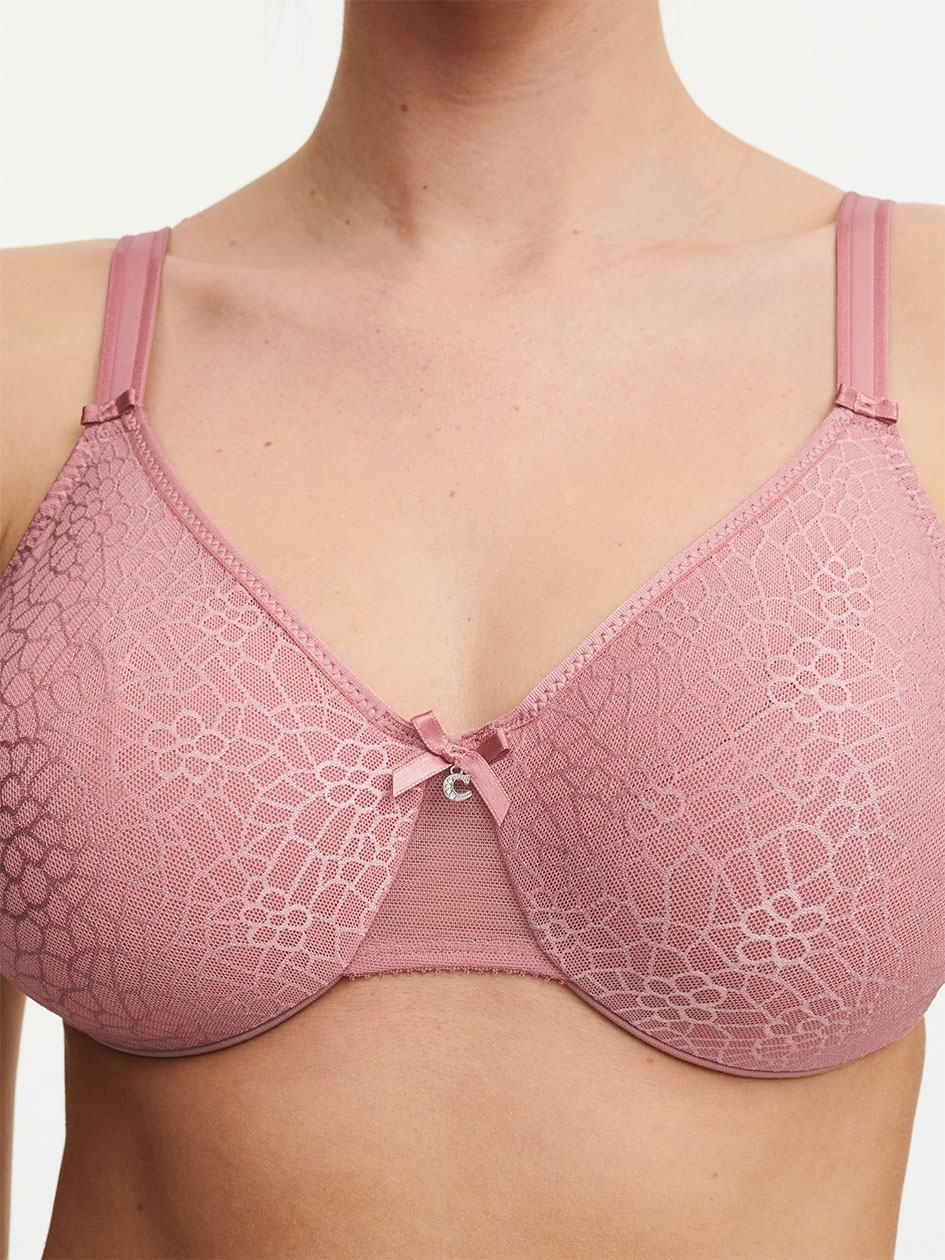 Pink Chantelle C Magnifique Seamless Minimizer Women Unlined Bra | PJZ9646CF