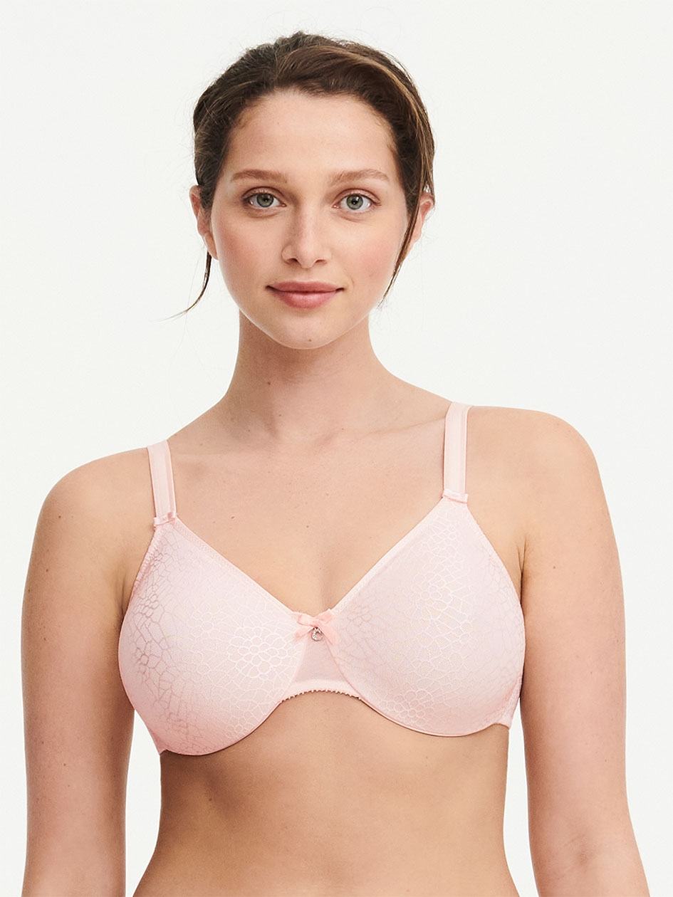 Pink Chantelle C Magnifique Seamless Minimizer Women Unlined Bra | PLF3462QB