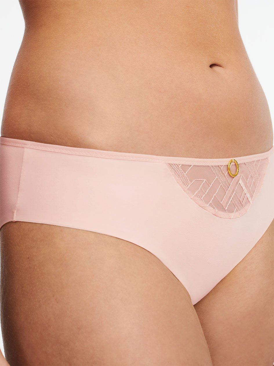 Pink Chantelle Graphic Support Women Bikini Bottoms | XPD730ZI