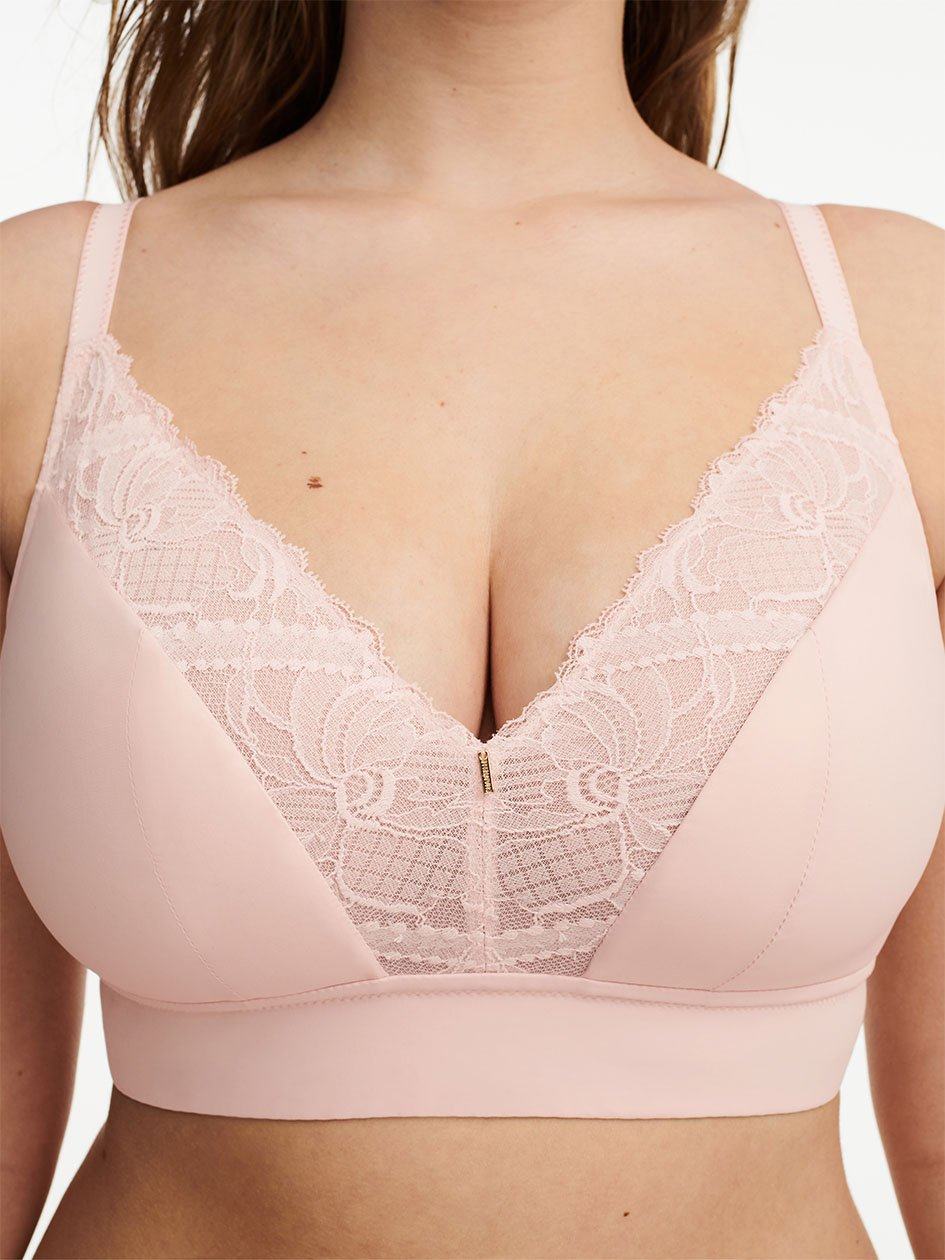 Pink Chantelle Orangerie Dream Wireless Women Bras | AWI2460ED