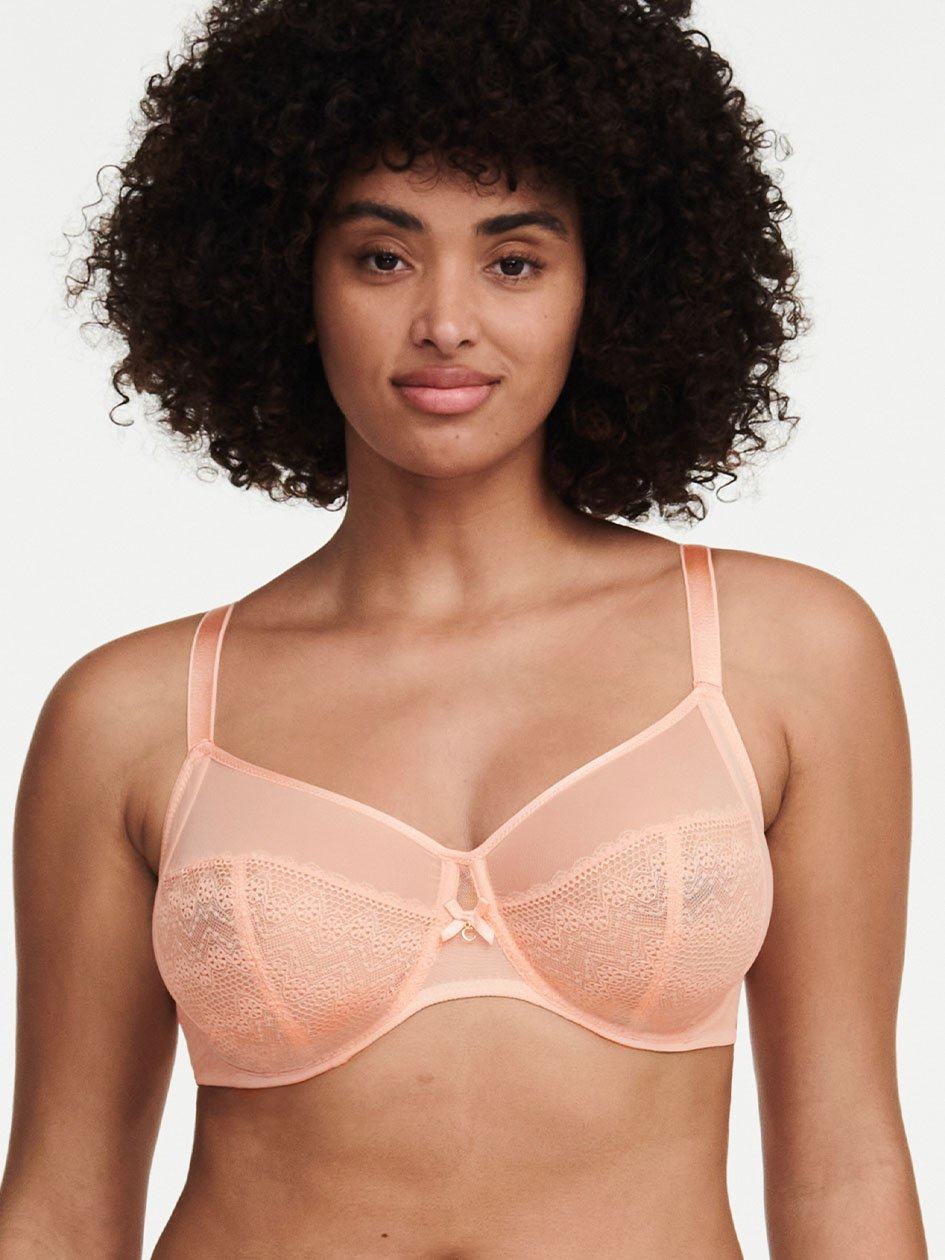 Pink Chantelle Revele Moi Perfect Fit Underwire Women Bras | LQI441UN