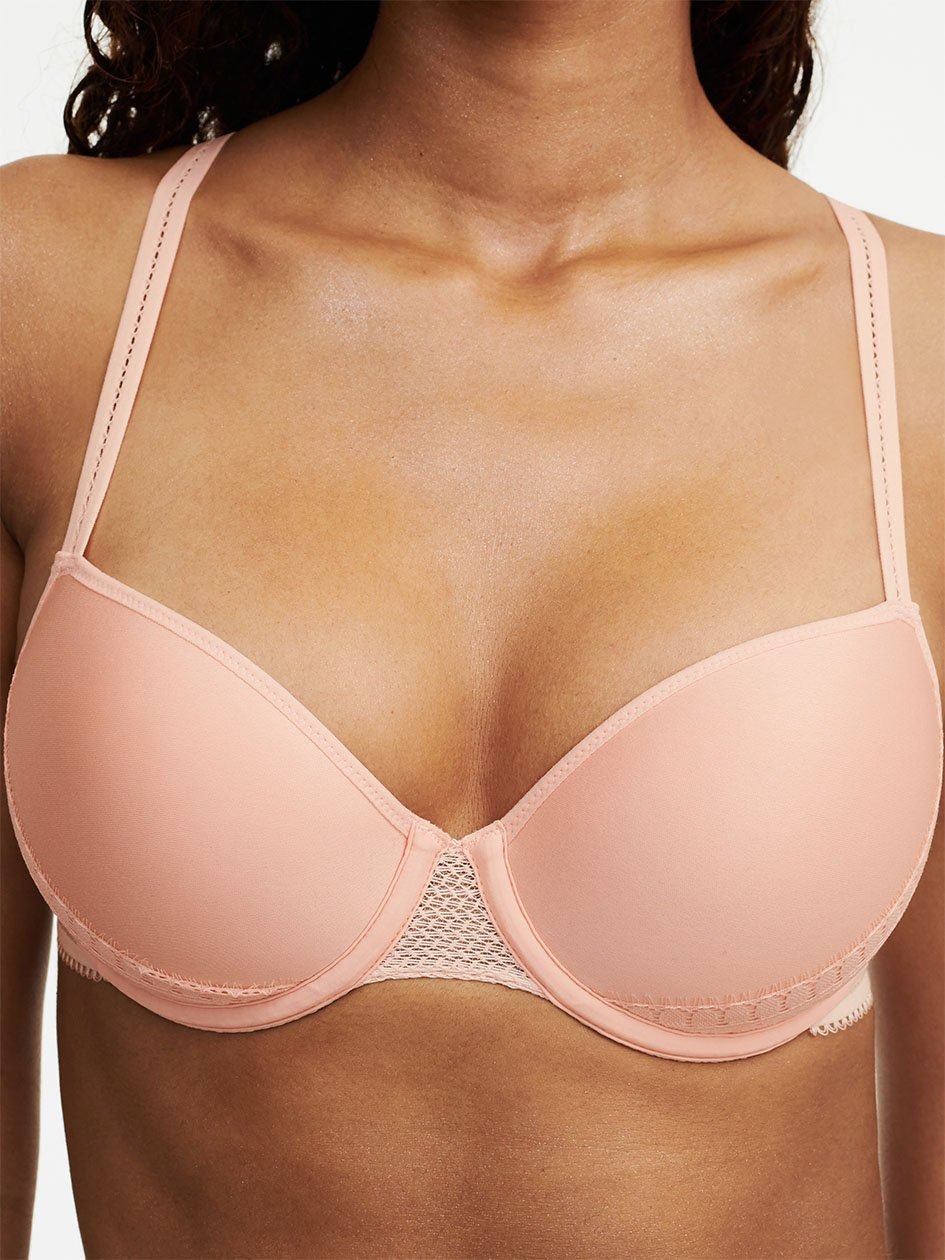 Pink Chantelle Sofie Custom Fit Demi Women T-Shirt Bra | FFG4743SK