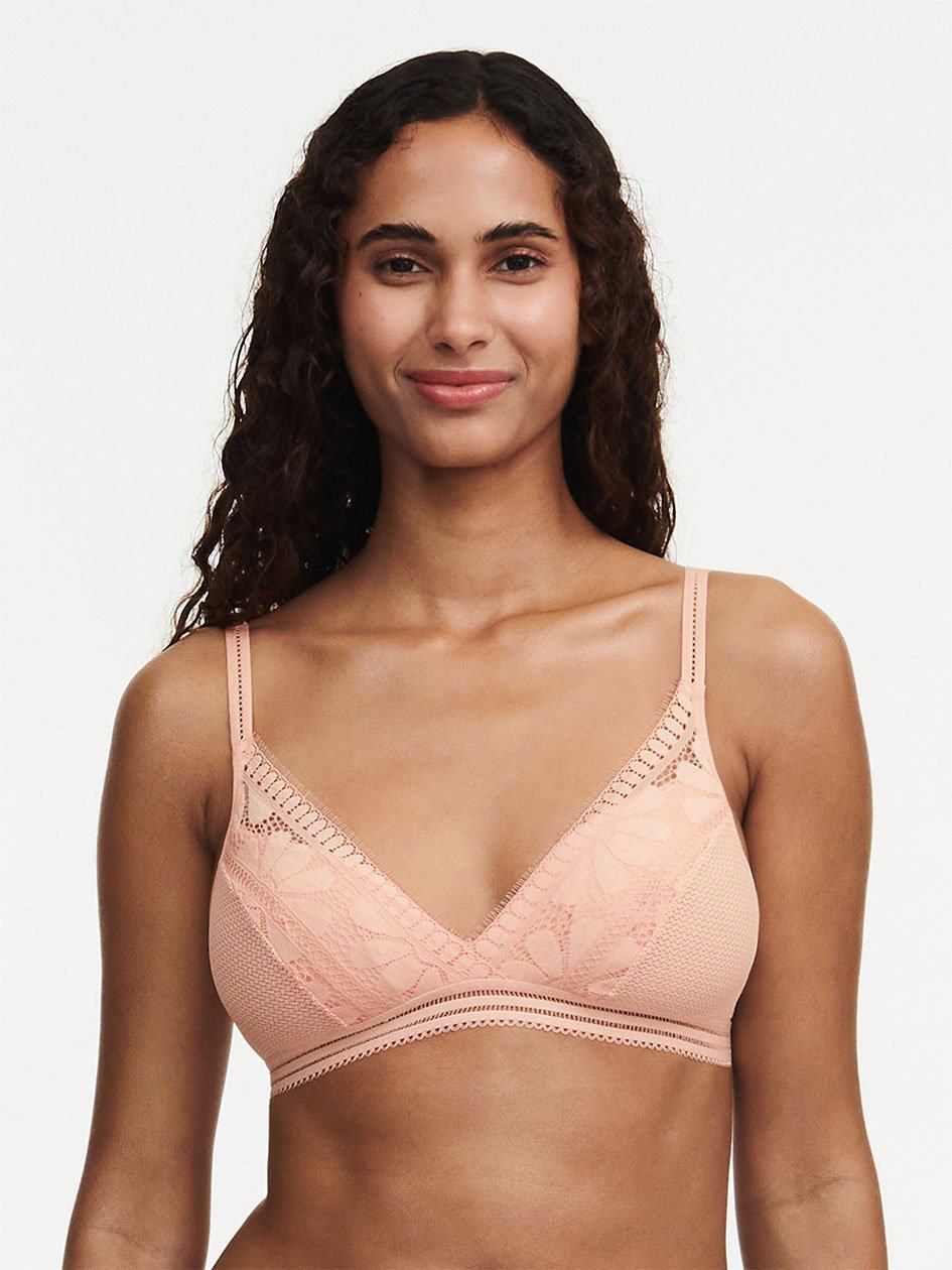 Pink Chantelle Sofie Lace Women Bralettes | MPP2811VS