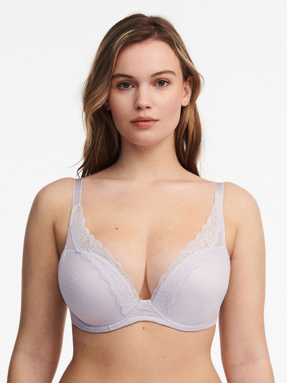 Purple Chantelle Brooklyn Plunge Women Bras | TNM1481WY