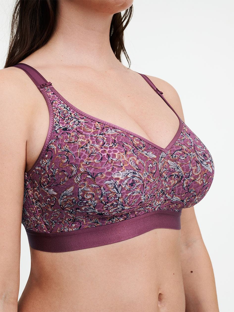 Purple Chantelle C Magnifique Full Bust Wirefree Women Bras | RKF111UW