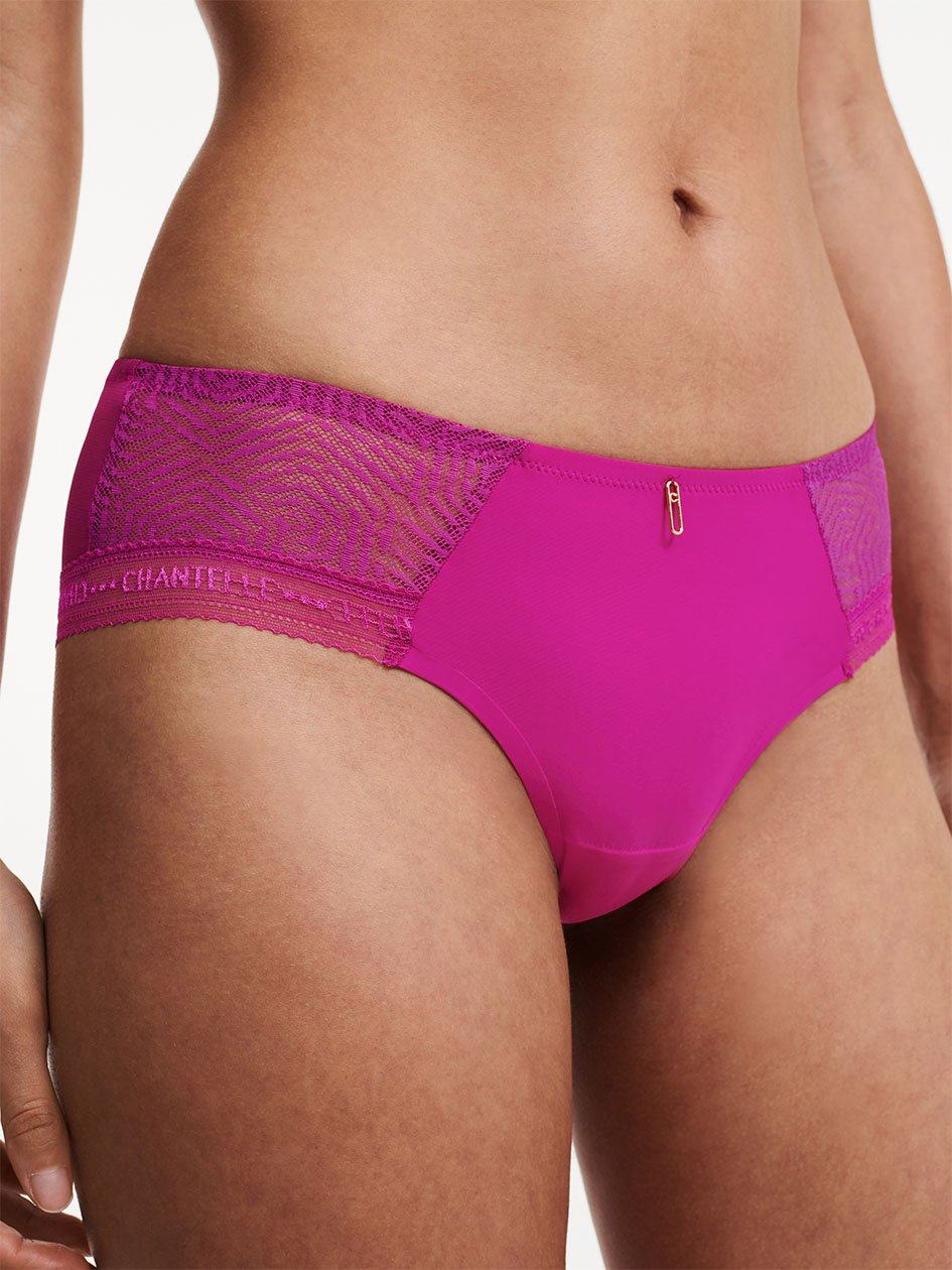 Purple Chantelle Modern Support Women Hipster Panty | UON5917HS