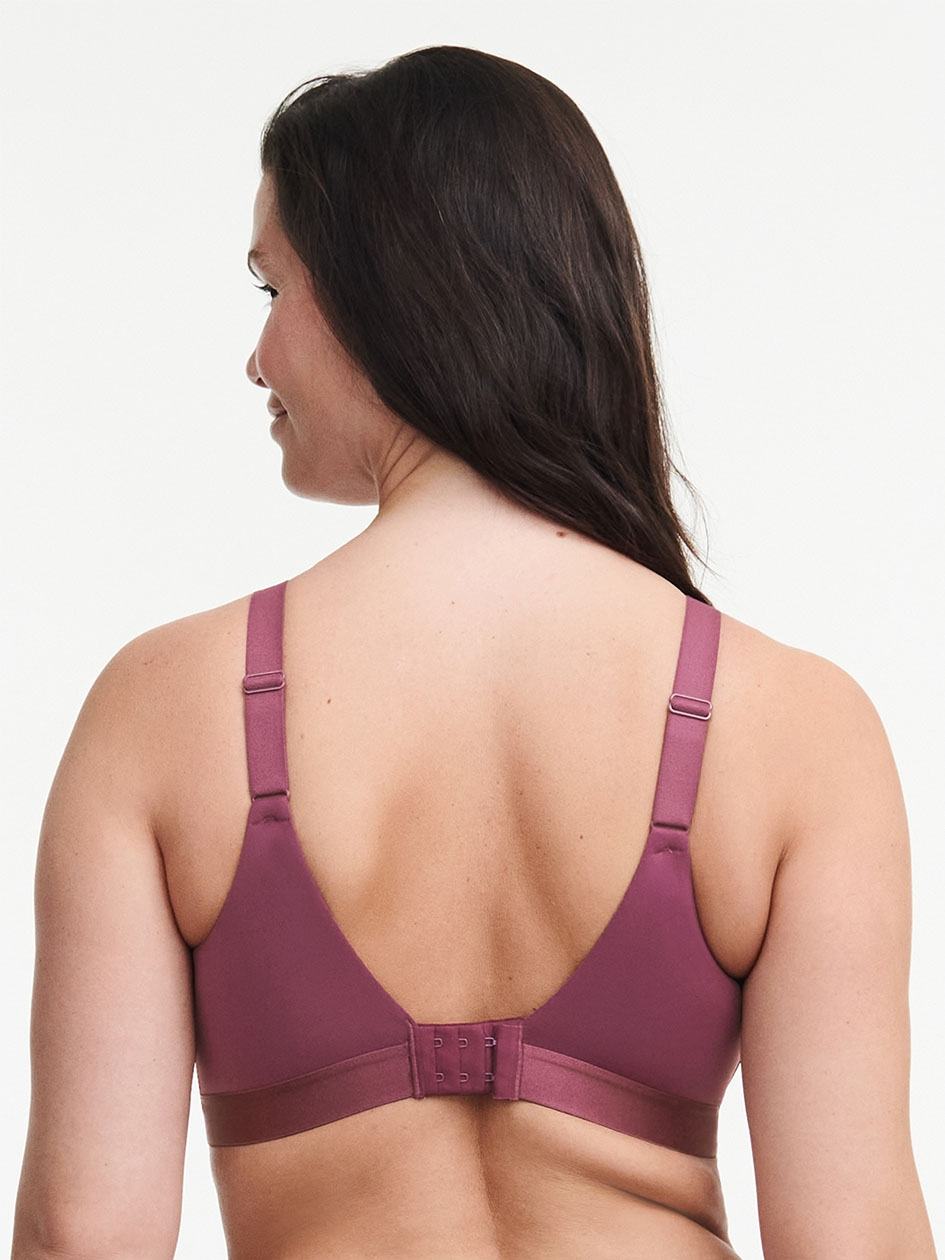 Purple Chantelle Norah Comfort Supportive Wirefree Women Bras | QGZ9258AD