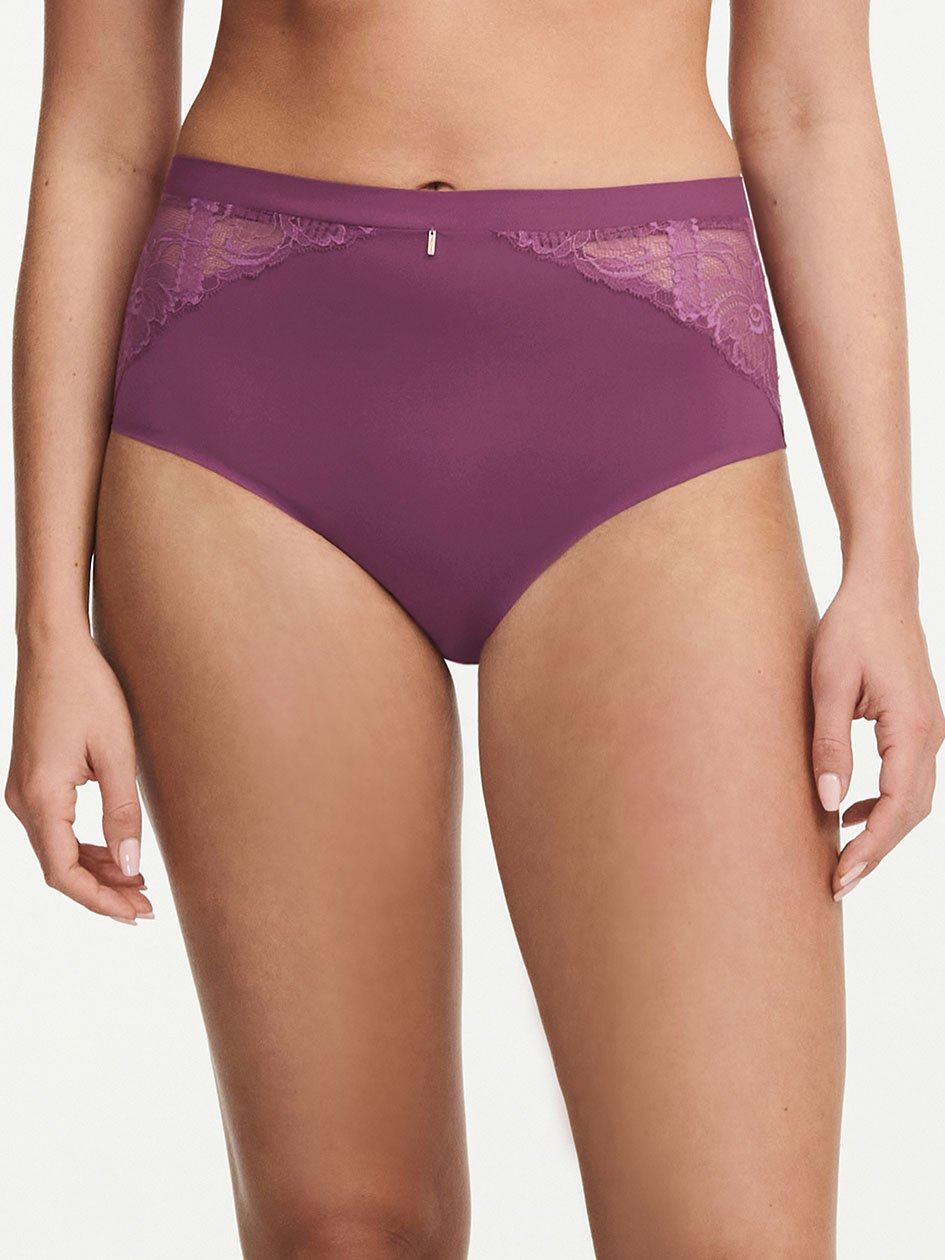 Purple Chantelle Orangerie Dream High Waist Women Briefs | TPL930FM