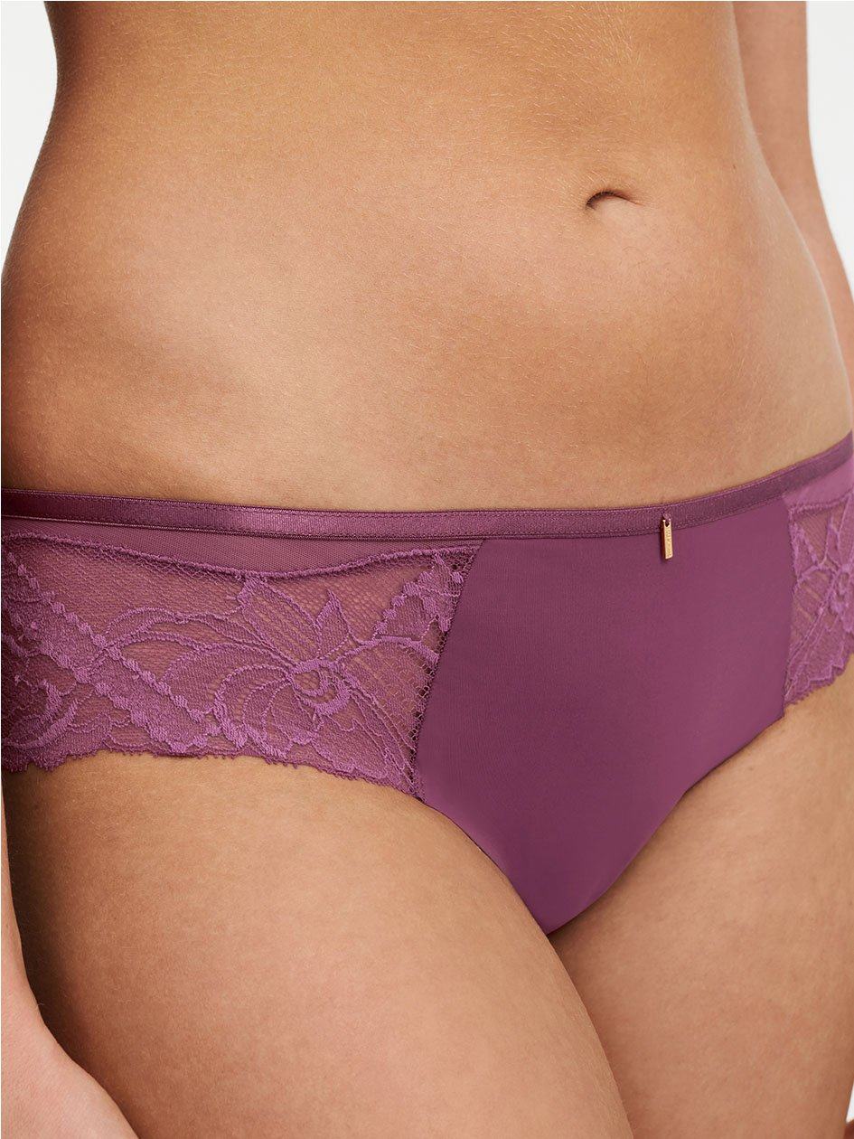 Purple Chantelle Orangerie Dream Women Hipster Panty | JGR7625HK