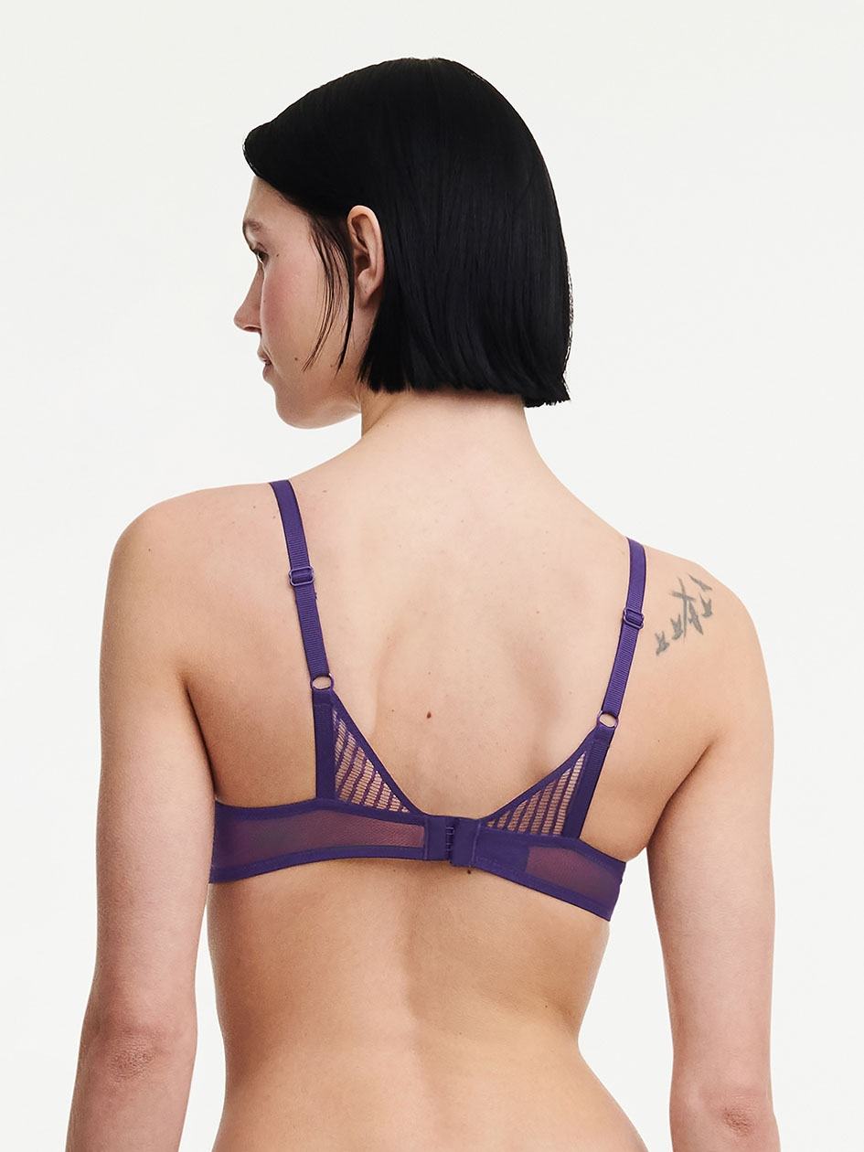 Purple Chantelle tXture Demi Women Bras | BGH3090VD