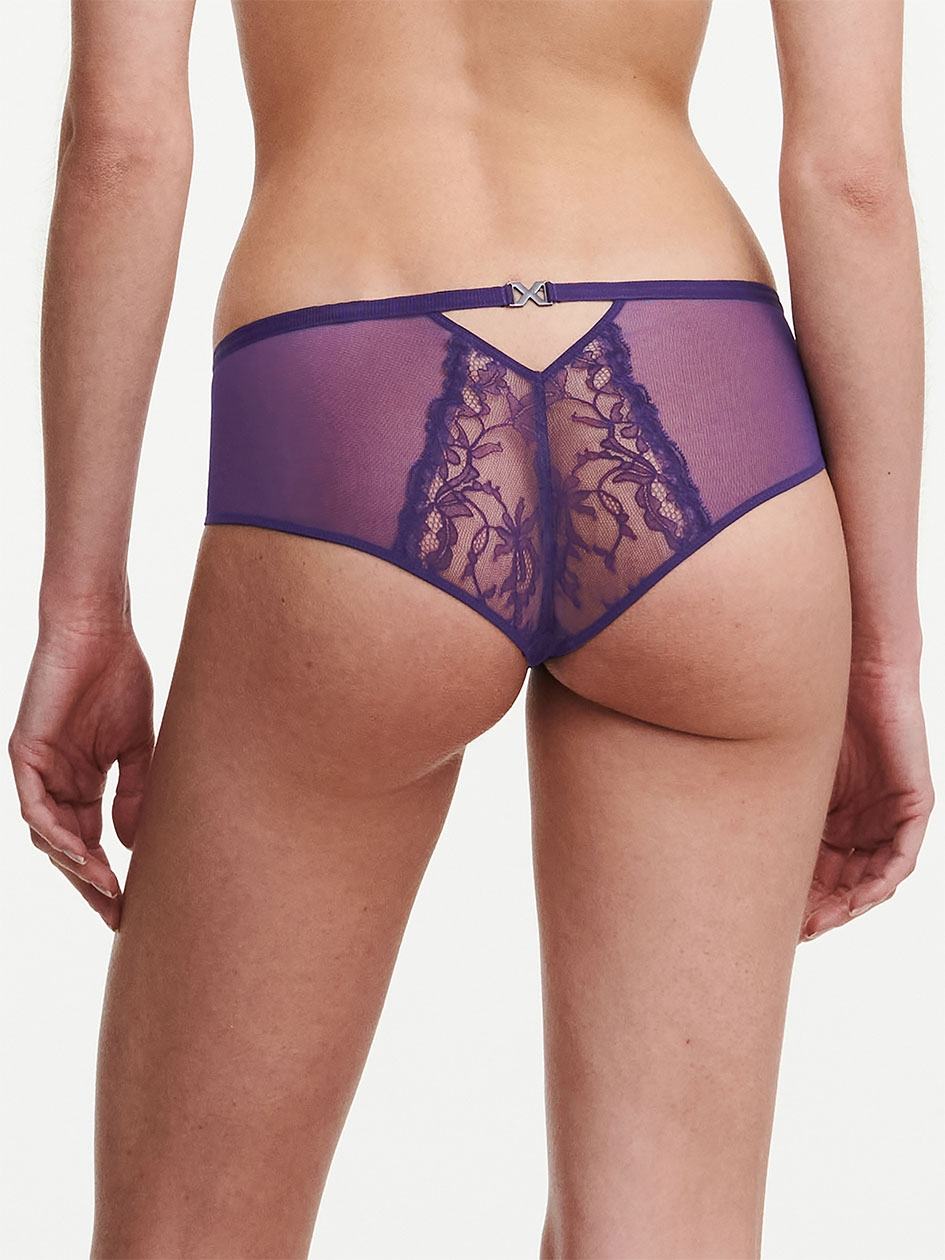 Purple Chantelle tXture Women Hipster Panty | YNB158GH