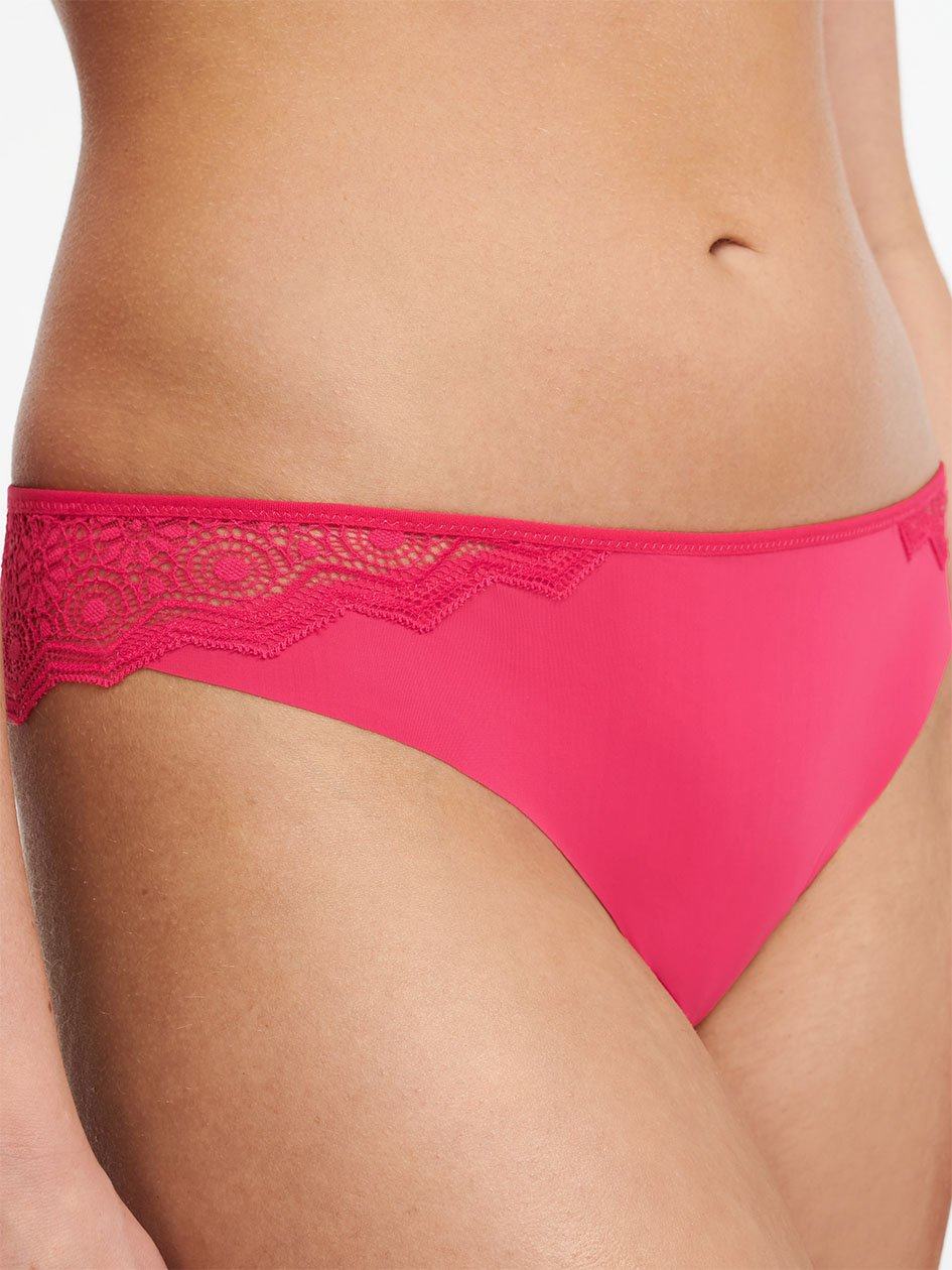 Red Chantelle Georgia Women Thong Panty | CIB1719KA