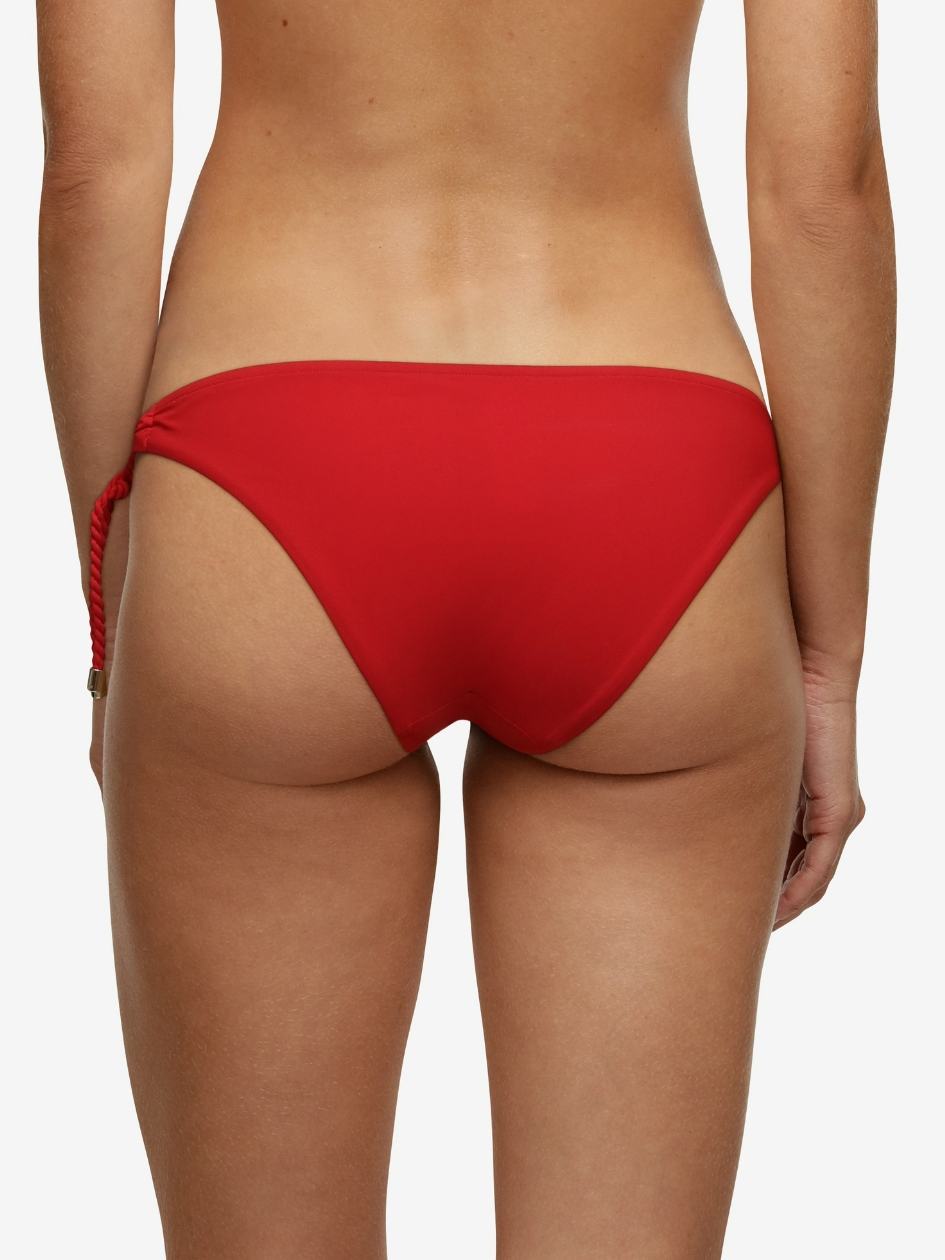 Red Chantelle Inspire Cheeky Swim Women Bikini Bottoms | MRI1767YE