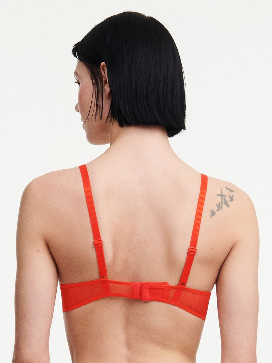 Red Chantelle Rebecca Push-up Women Bra | RVZ8312XA