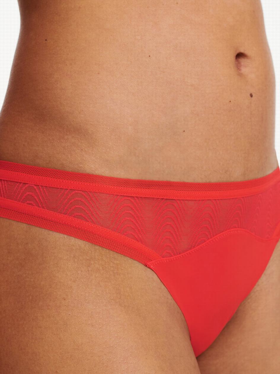 Red Chantelle Romane Women Thong Panty | LBS6114VZ