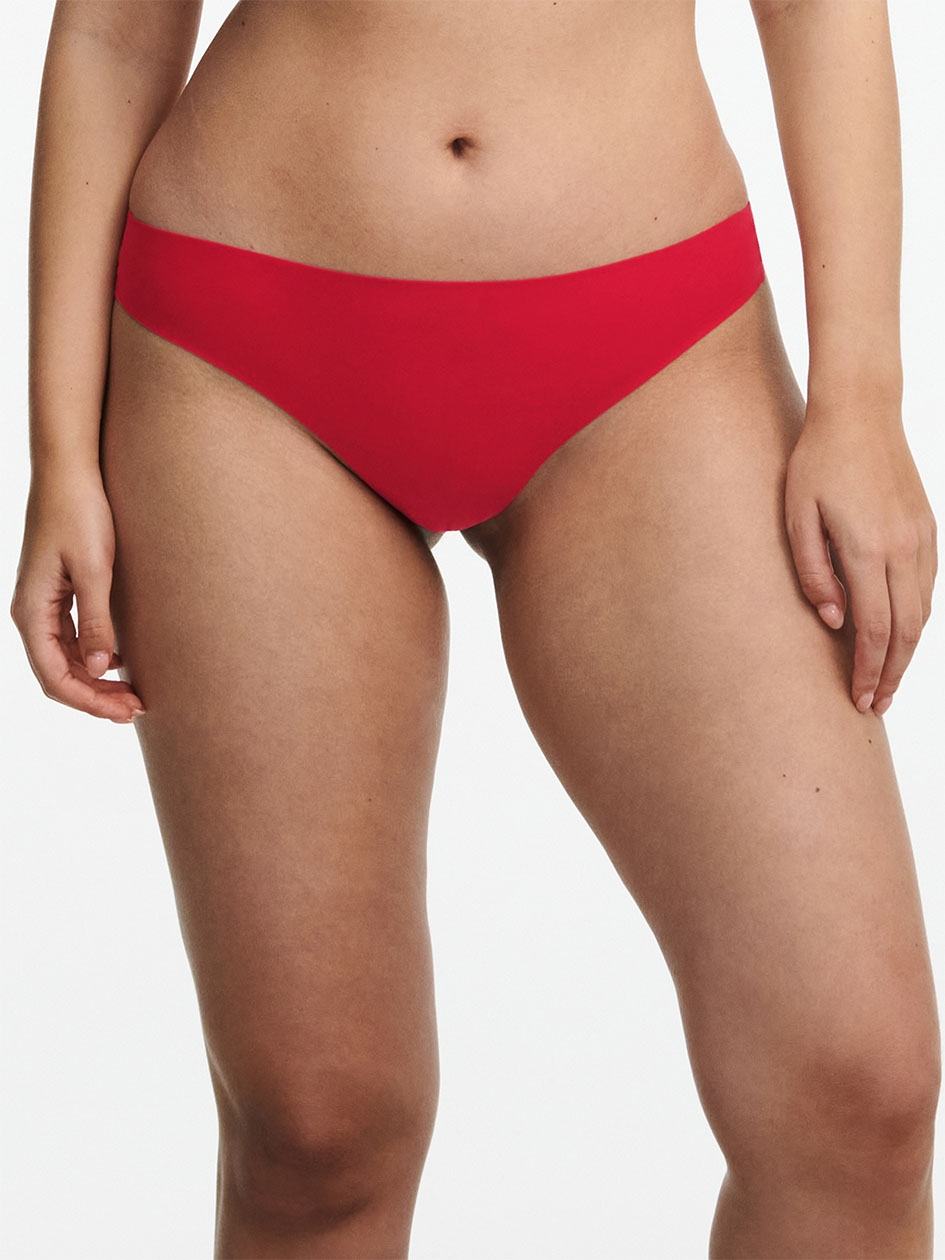 Red Chantelle SoftStretch Women Thong Panty | GVJ6229BE