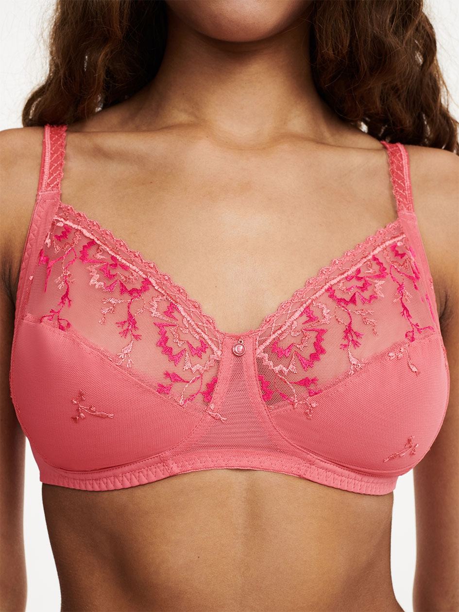 Rose Pink Chantelle Every Curve Full Coverage Wireless Women Bras | ICI6911QL