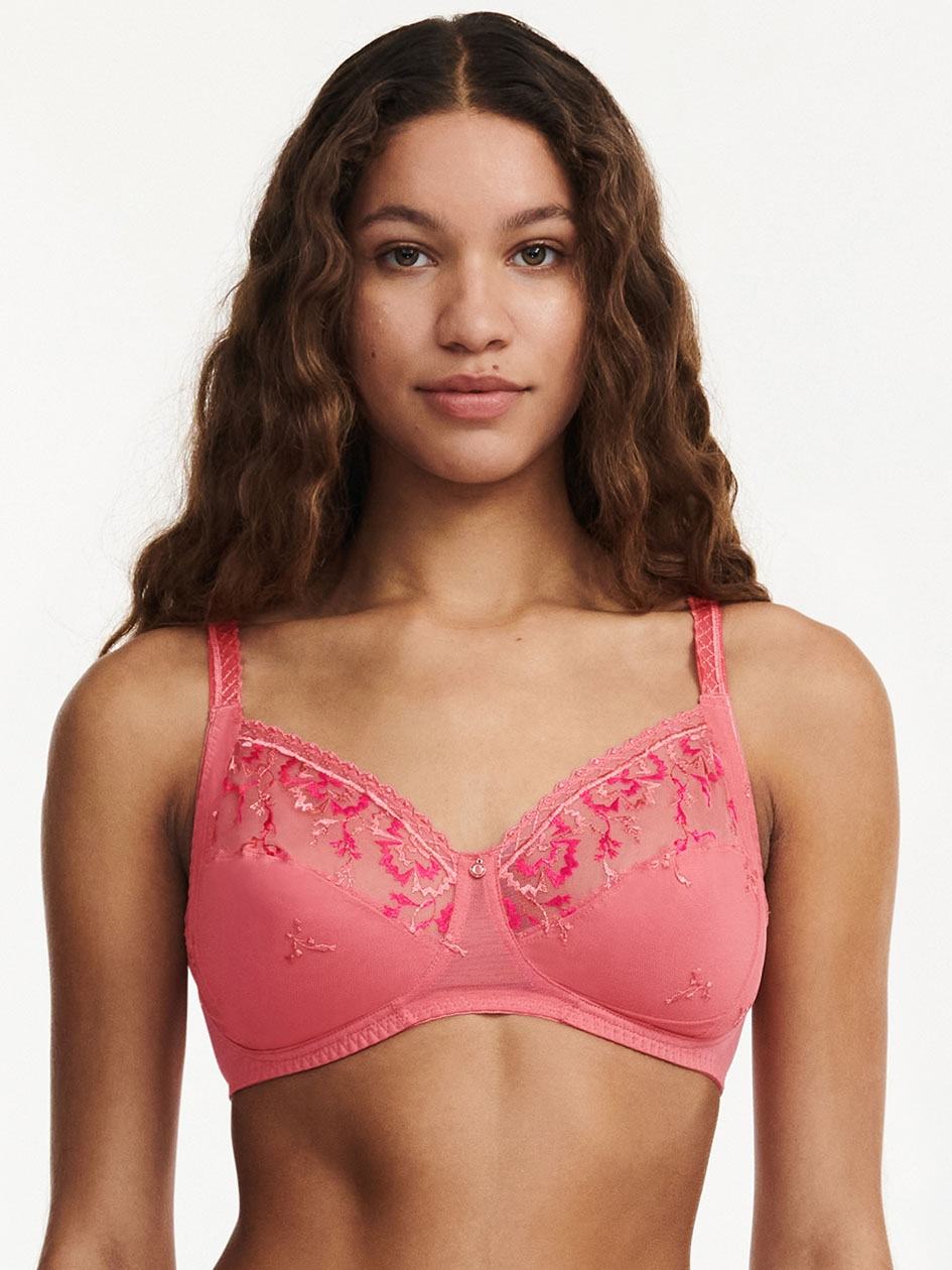 Rose Pink Chantelle Every Curve Full Coverage Wireless Women Bras | ICI6911QL