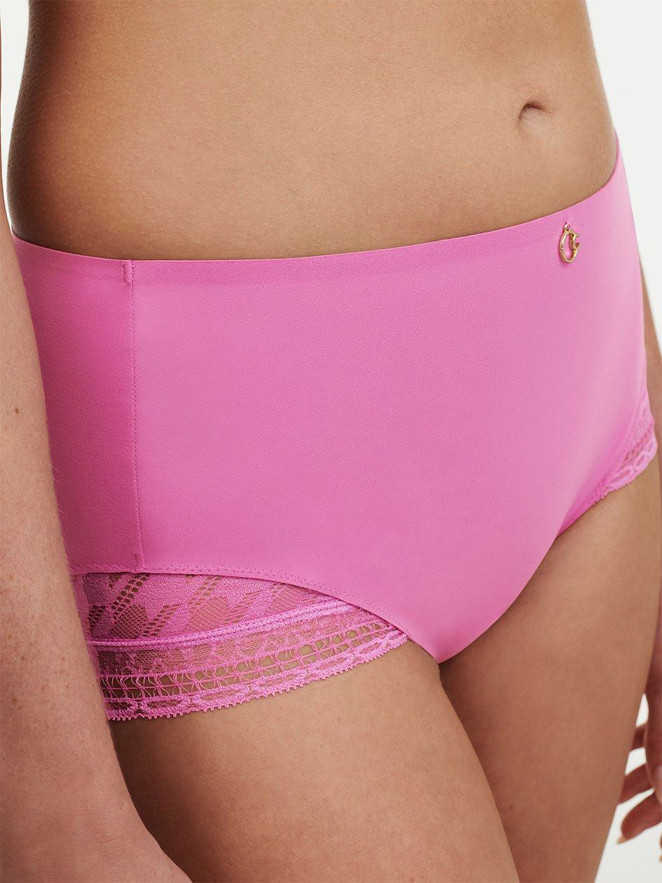 Rose Pink Chantelle Impression Smoothing Full Women Briefs | EPR4421MN