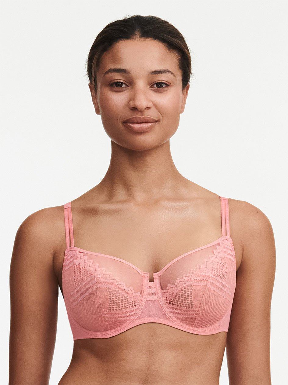 Rose Pink Chantelle Rodeo Underwire Women Bras | UQT3931EG