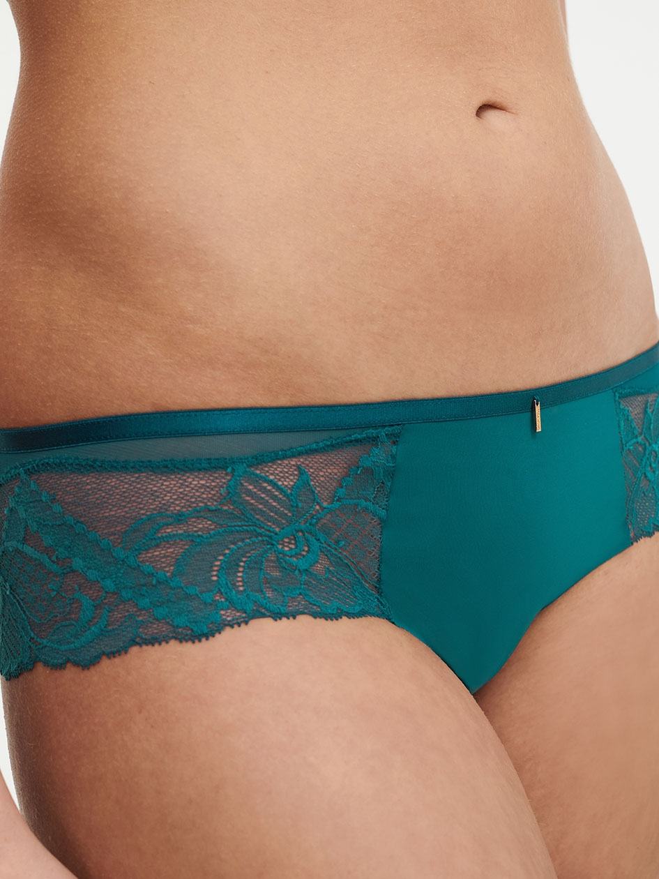 Turquoise Chantelle Orangerie Dream Women Hipster Panty | XMO2222AR