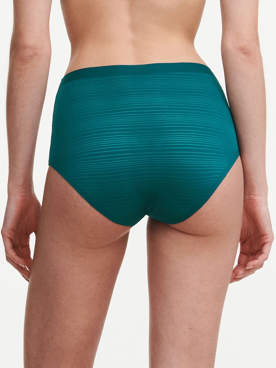 Turquoise Chantelle SoftStretch Stripes Women Briefs | PPH1916HI