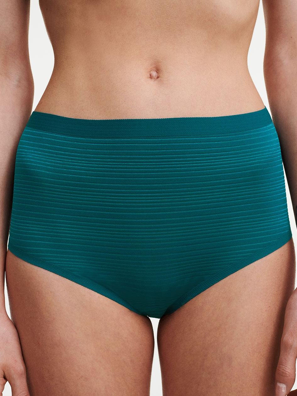 Turquoise Chantelle SoftStretch Stripes Women Briefs | PPH1916HI