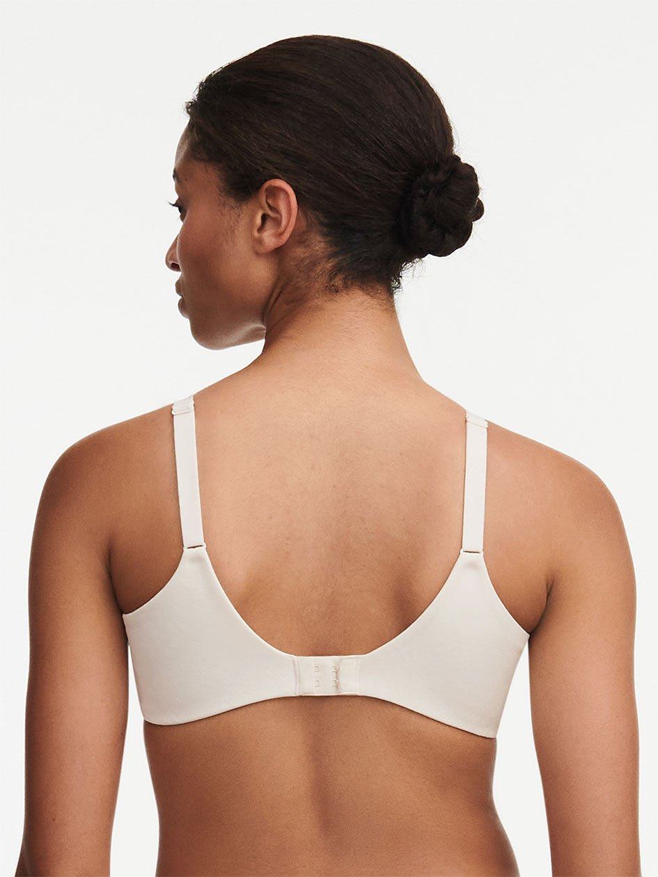 White Chantelle Comfort Chic Back Shaping Minimizer Women Bras | KNX6325ZD