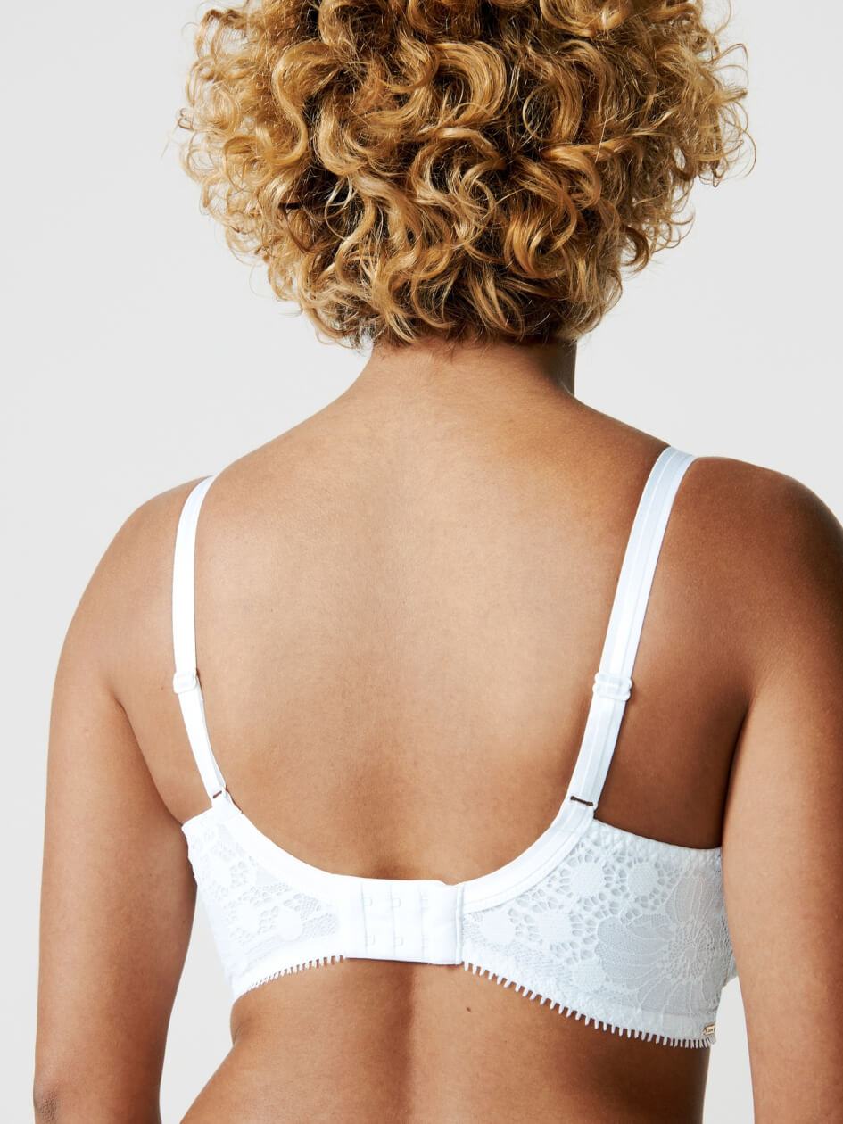 White Chantelle Day to Night Full Coverage Women Unlined Bra | TMY992QK