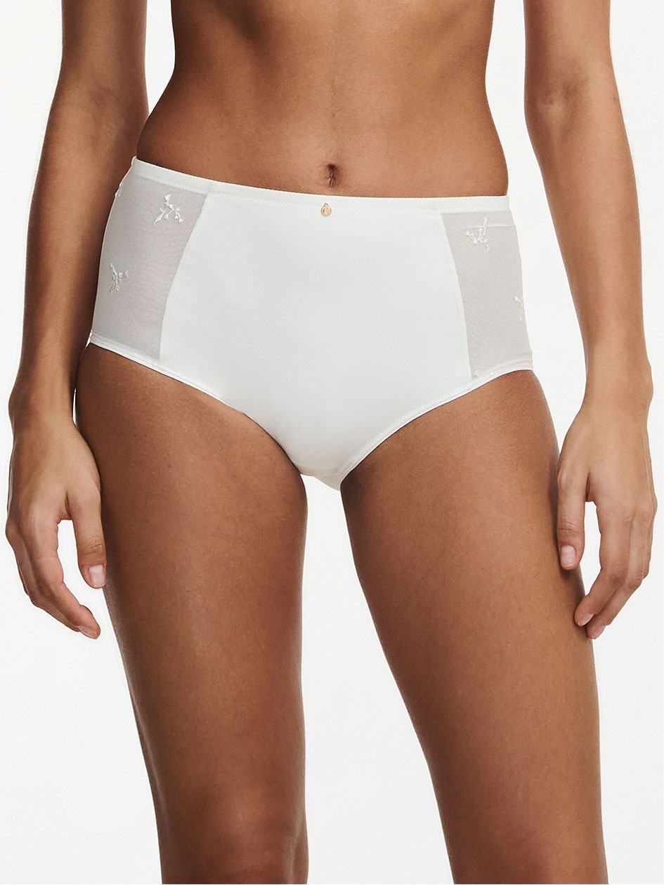 White Chantelle Every Curve High Waist Women Briefs | TWR2868QE