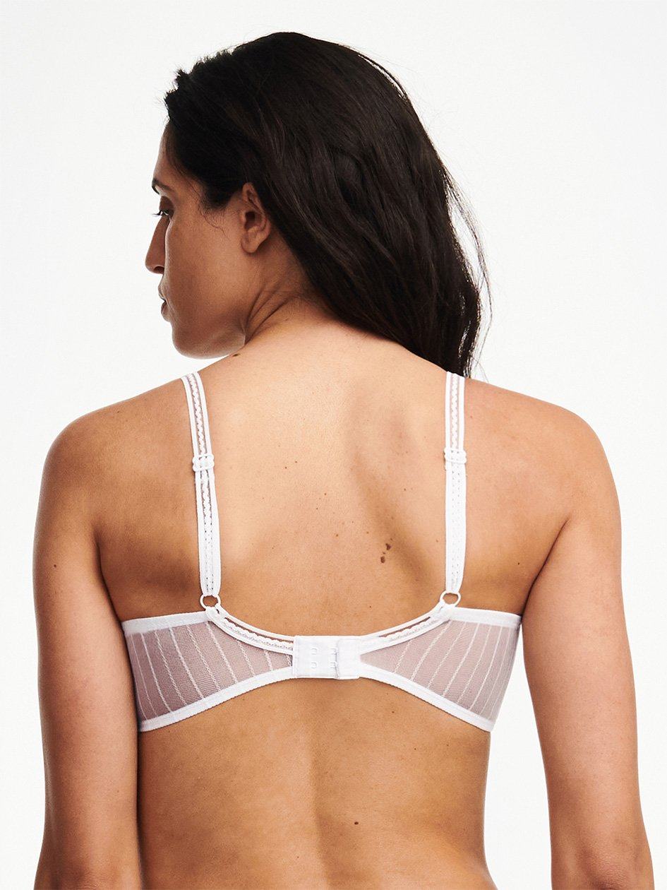 White Chantelle Maddie Demi Women Bras | NMA216HQ