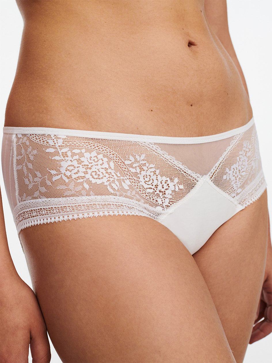 White Chantelle Maddie Women Hipster Panty | XKM829WR