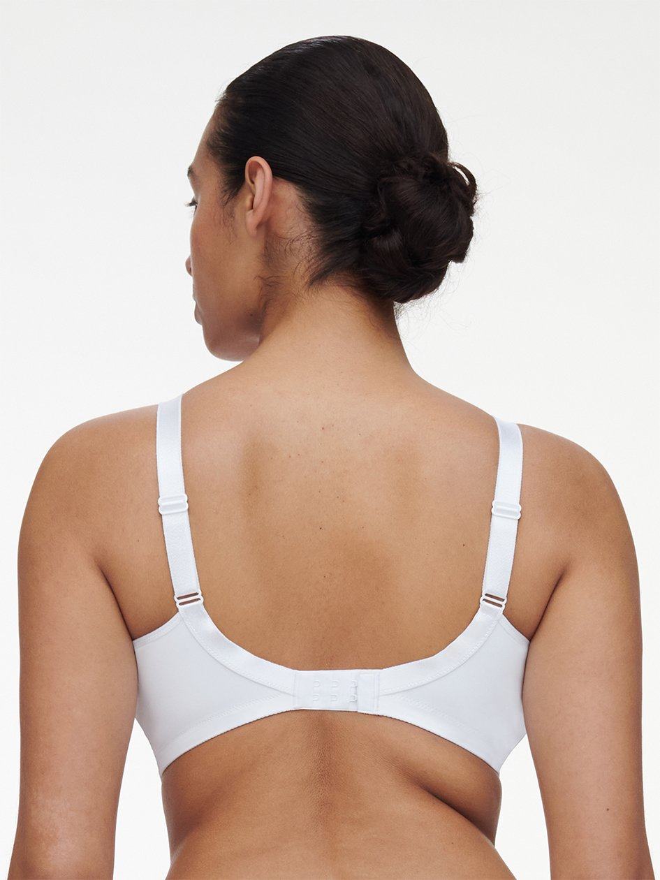 White Chantelle Merci Custom Fit Wireless with Pocket Women Bras | GZL3943WX