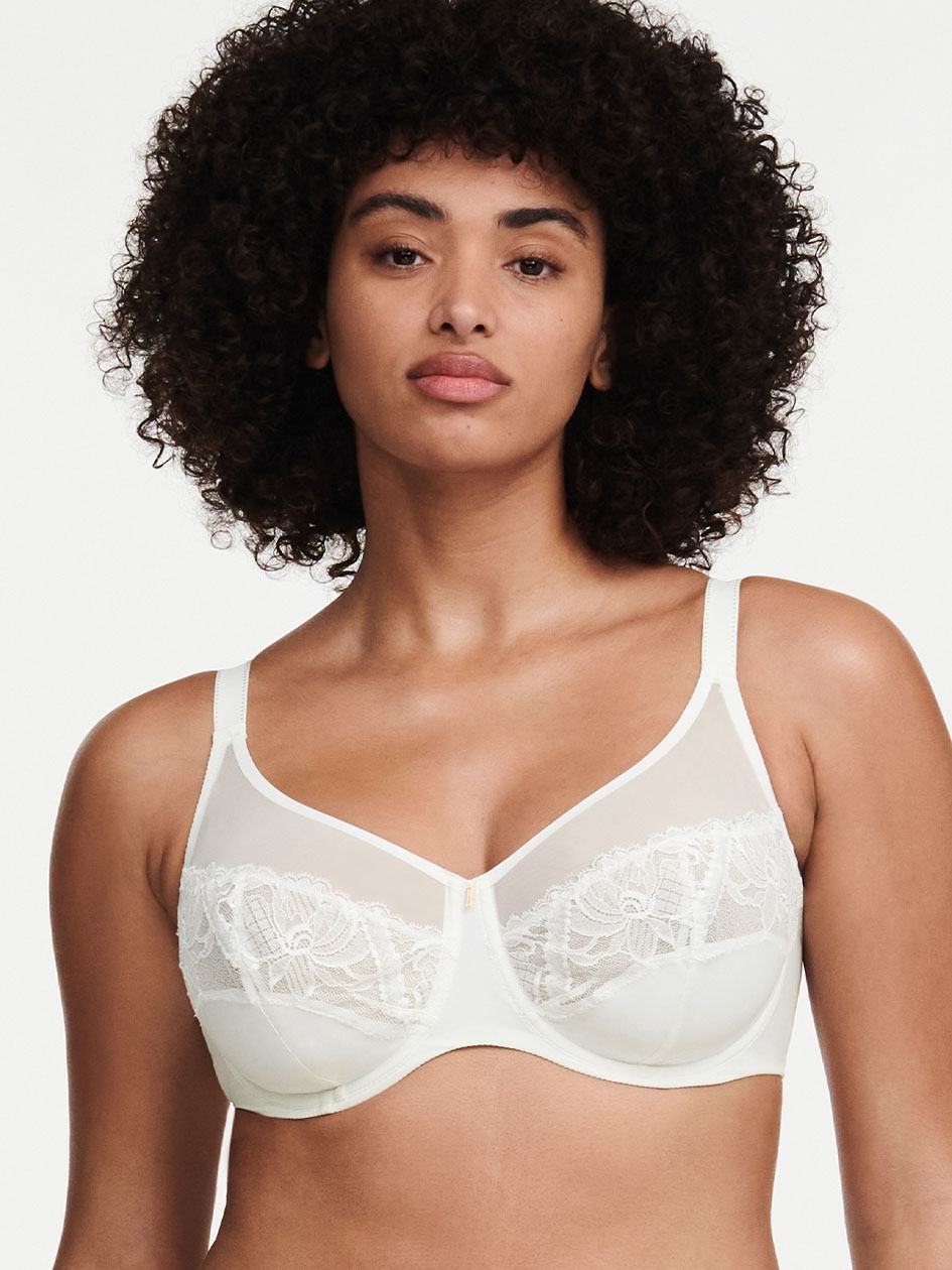 White Chantelle Orangerie Dream Full Coverage Underwire Women Bras | YDO3383JB