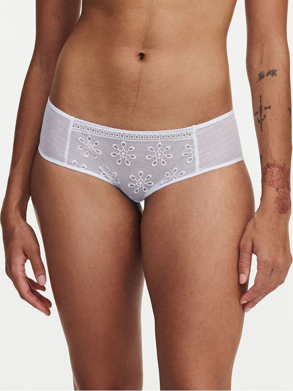 White Chantelle Pila Women Hipster Panty | OMK3573GT