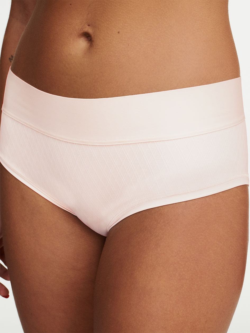 White Chantelle Smooth Lines Women Hipster Panty | SLE7716TX