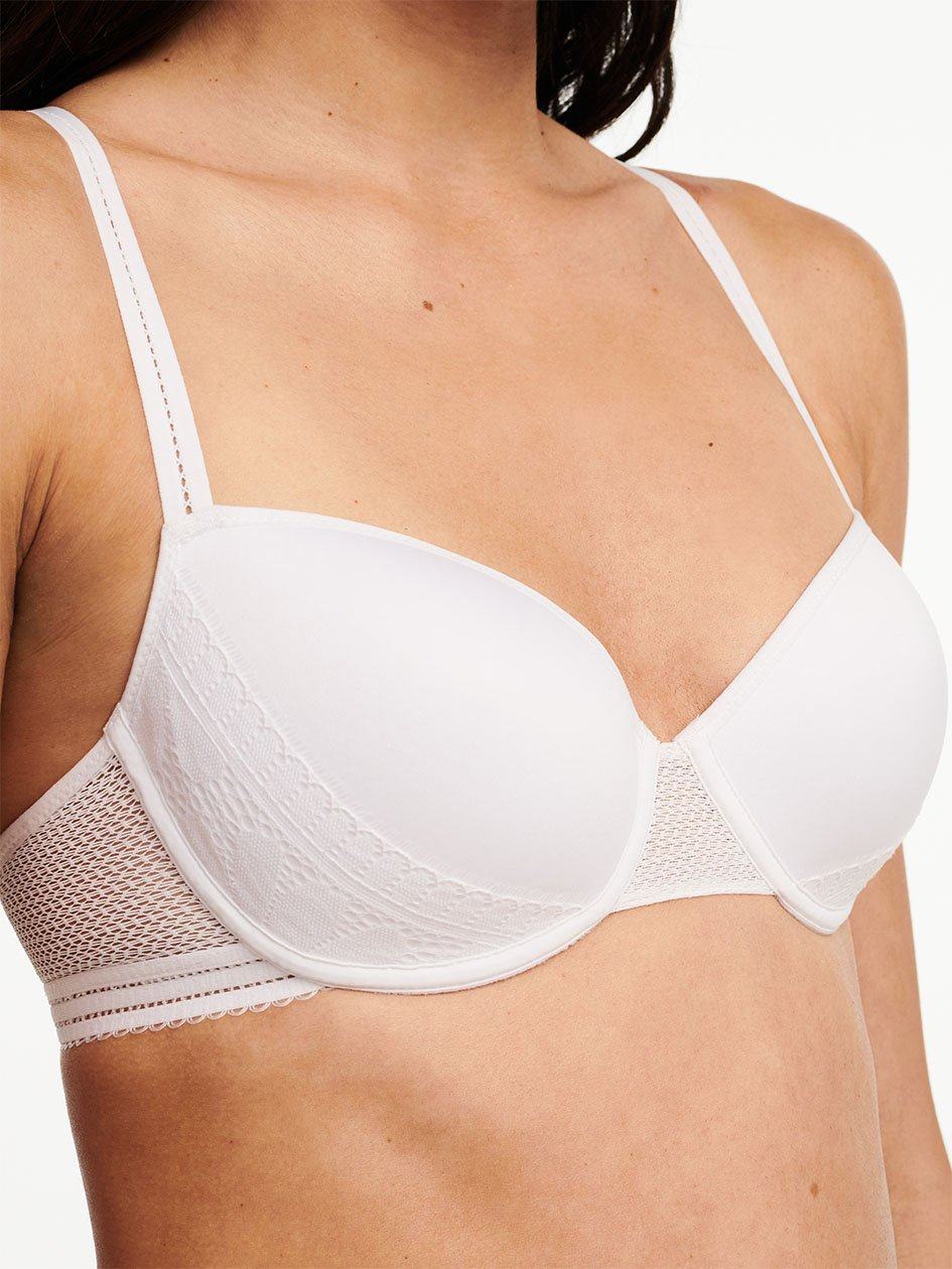 White Chantelle Sofie Custom Fit Demi Women T-Shirt Bra | JZM5240VZ