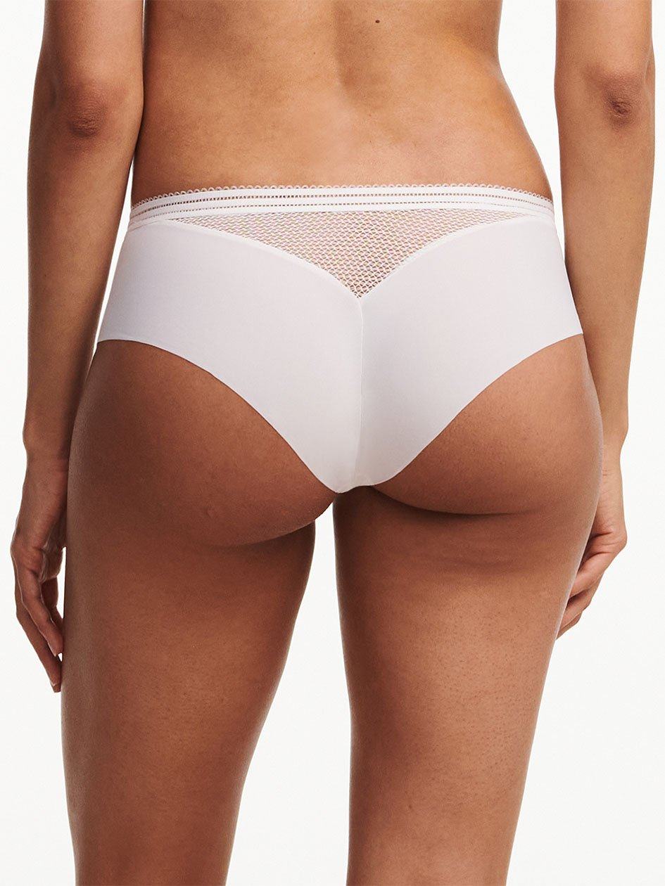 White Chantelle Sofie Lace Women Hipster Panty | MWY747HW