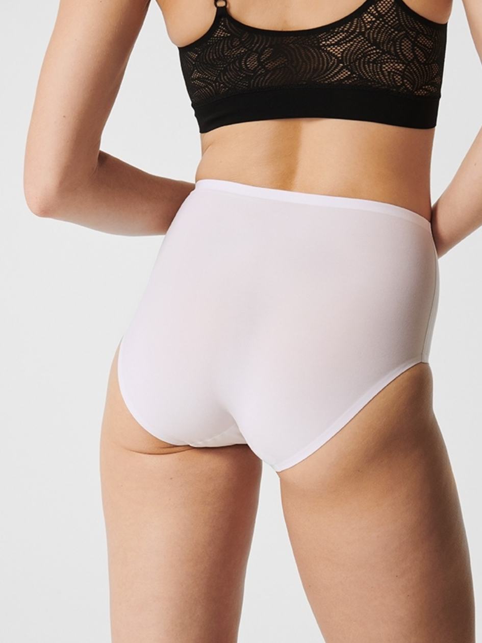 White Chantelle SoftStretch Women Briefs | ATF3626HO