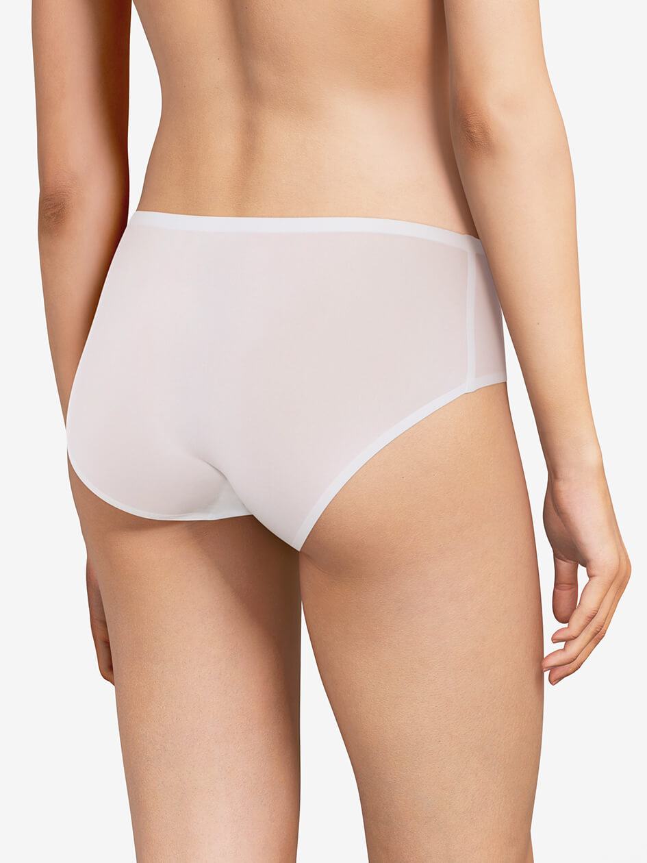 White Chantelle SoftStretch Women Hipster Panty | MOL6354QJ