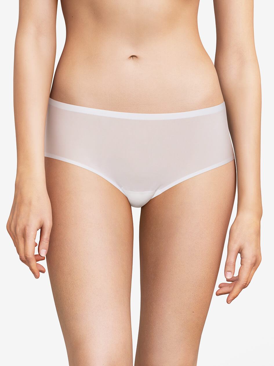 White Chantelle SoftStretch Women Hipster Panty | MOL6354QJ