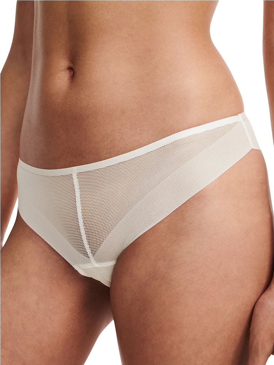 White Chantelle Xpose Women Thong Panty | SHS35BZ