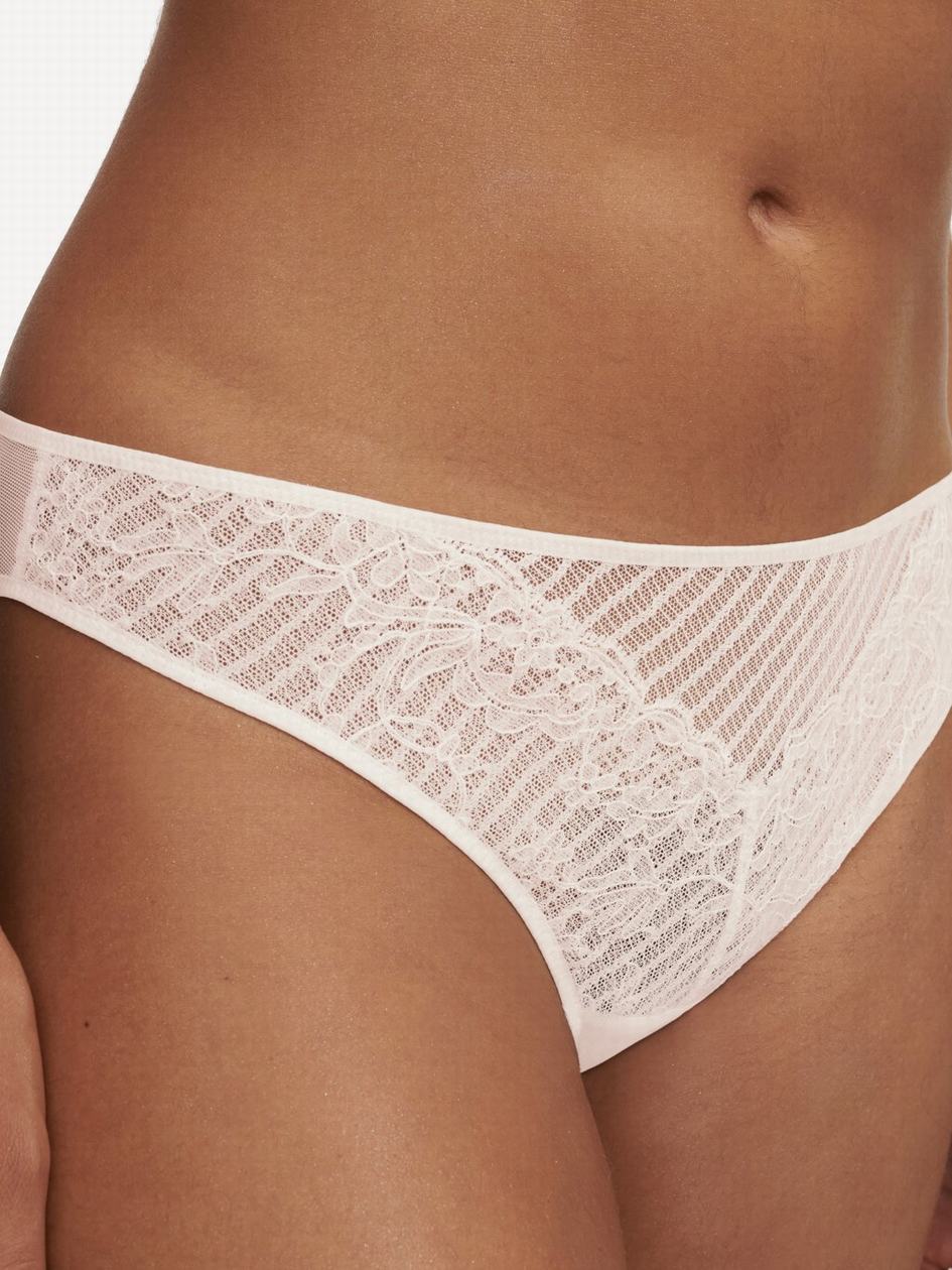 White Chantelle tXture Women Briefs | KFG8831ET