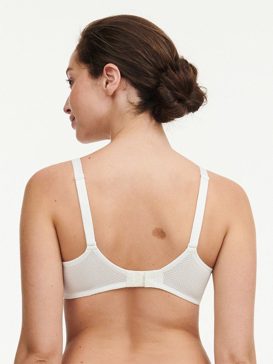 White Chocolate Chantelle Fleurs Demi Women Bras | EAZ8688JO