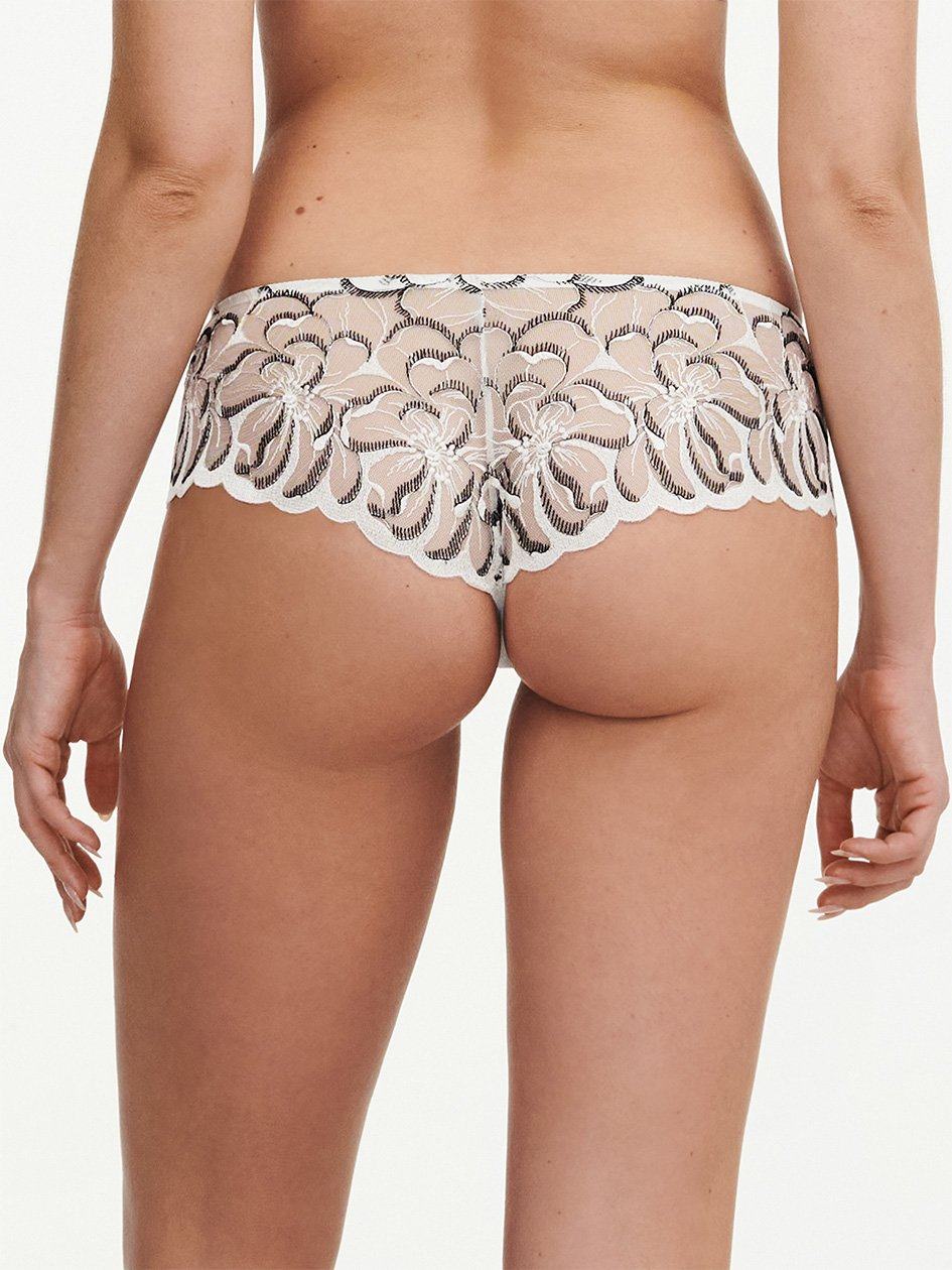 White Chocolate Chantelle Fleurs Women Hipster Panty | HVD4770QT