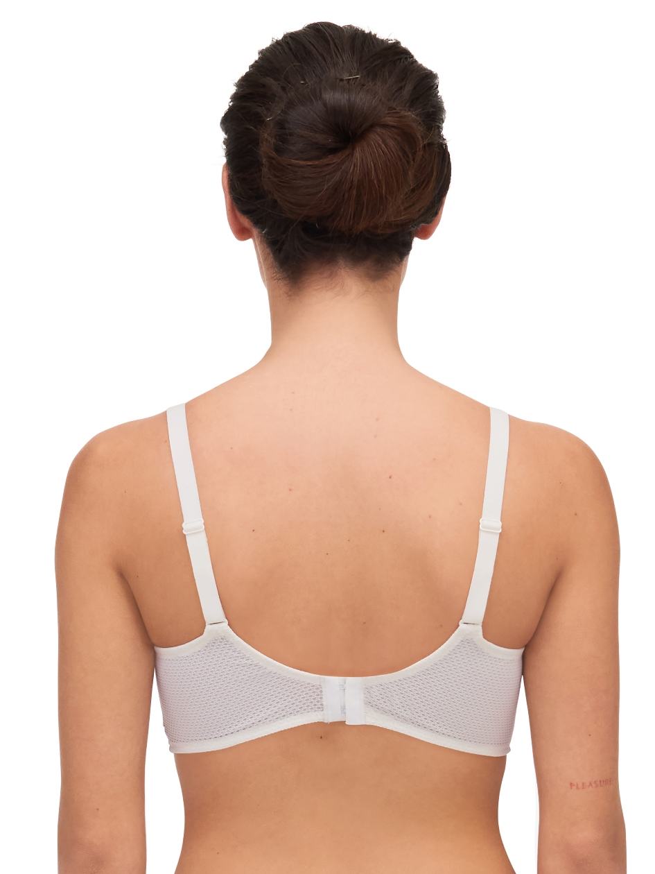 White Gold Chantelle Fleurs Wirefree Women Bras | KZK4612OJ